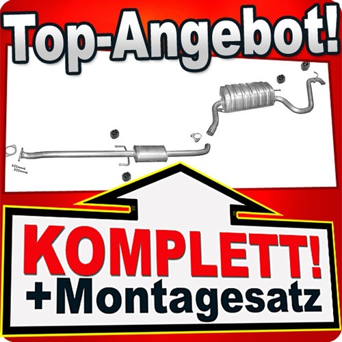 Auspuff für hyundai i30 - i30, i