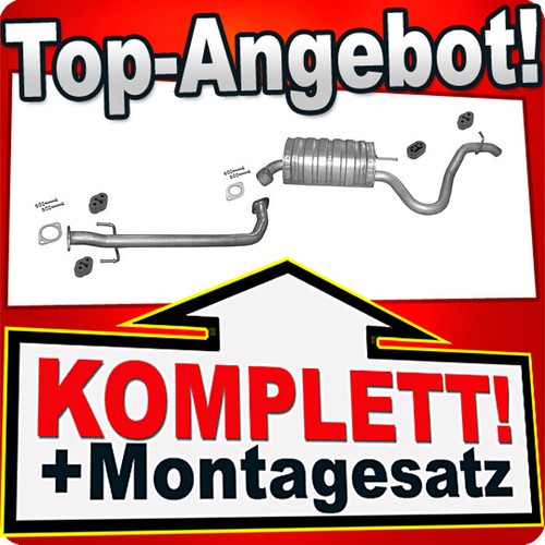 Auspuff für hyundai i30 - für,