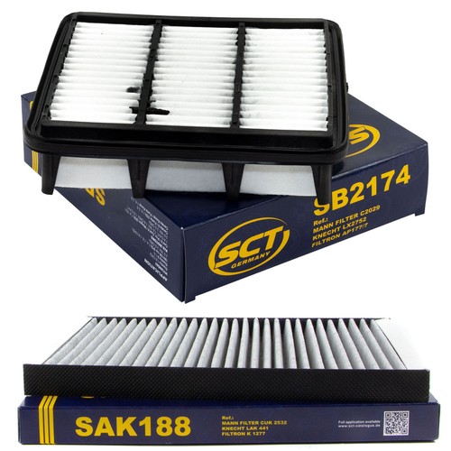 Filter set luftfilter 2174 - filter,